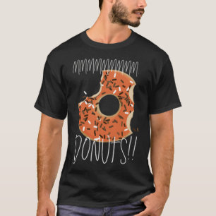 mmmmmm Love and Adore Junk Food Zeker bakker T-shirt