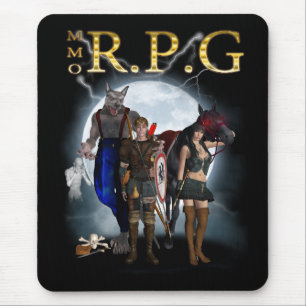 MMORPG - MMORPG - Game Fan Mousepad Muismat