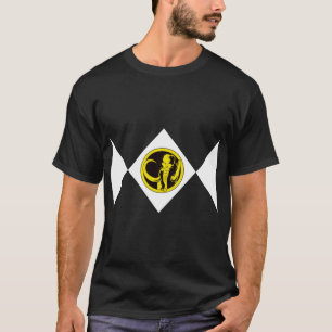 MMPR zwarte Ranger met munt T-shirt