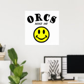 MMS: Orcs Poster (Thuiskantoor)