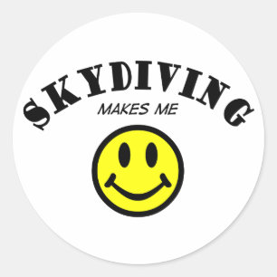 MMS: Skydiving Ronde Sticker