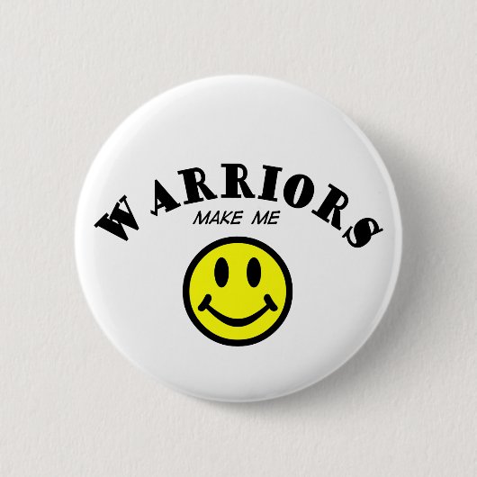 MMS: Warriors Ronde Button 5,7 Cm (Voorkant)