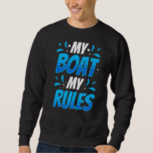 M'n boot m'n regels voor het aanlanden van jacht k trui