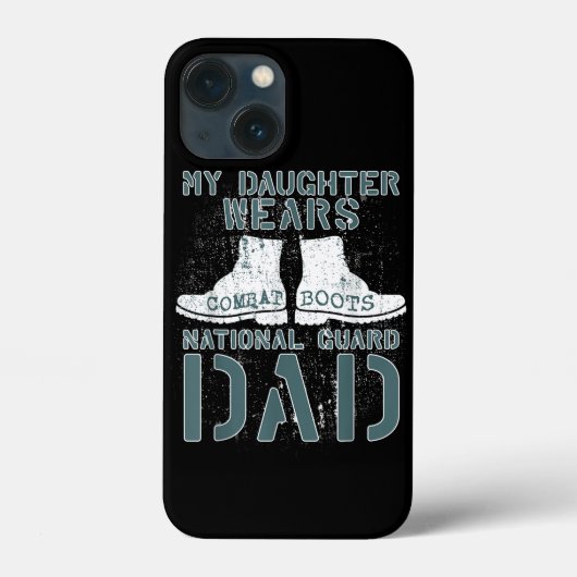 M'n dochter draagt veeg laarzen Case-Mate iPhone case (Achterkant)