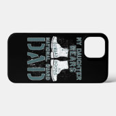 M'n dochter draagt veeg laarzen Case-Mate iPhone case (Achterkant (horizontaal))