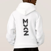 MN FONT Boy Sweat - shirt à capuche (Dos)