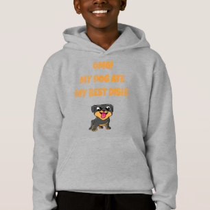 M'n hond heeft mijn beste slogan opgegeten
