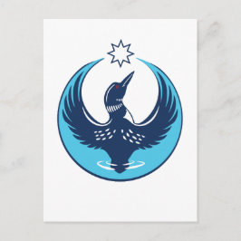 MN Loon Rising Briefkaart