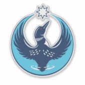 MN Loon Rising Sticker (Voorkant)