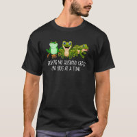 M'n man gek maken met één kikker per keer schattig