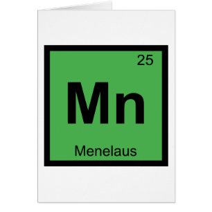 Mn - Ménélaüs Chimie Grecque Tableau Périodique