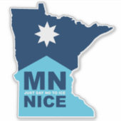 MN NICE STICKER (Voorkant)