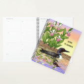 MN State Bird Flower Loon Lady Slipper Planner (Display)