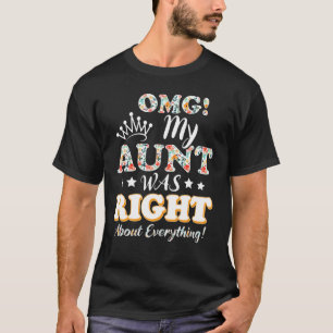M'n tante had gelijk over alles wat de Floral Moth T-shirt