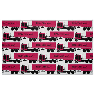 M'n Trucking Company Novelty Print Stof