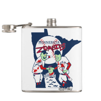 MN Zombies Flask Heupfles