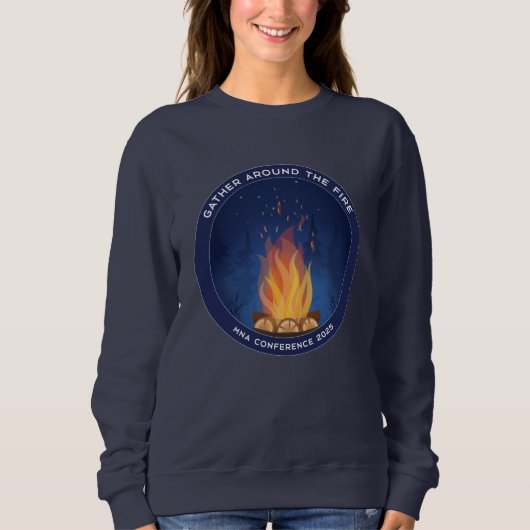 MNA Conference 2025 Women's Sizing Sweatshirt Navy (Devant)