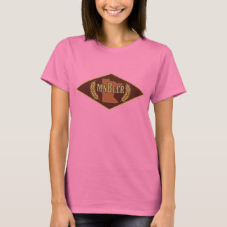 MNBeer-logo t-shirt voor dames