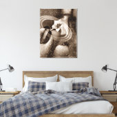 mni flor de pimentão canvas afdruk (Insitu (Slaapkamer))