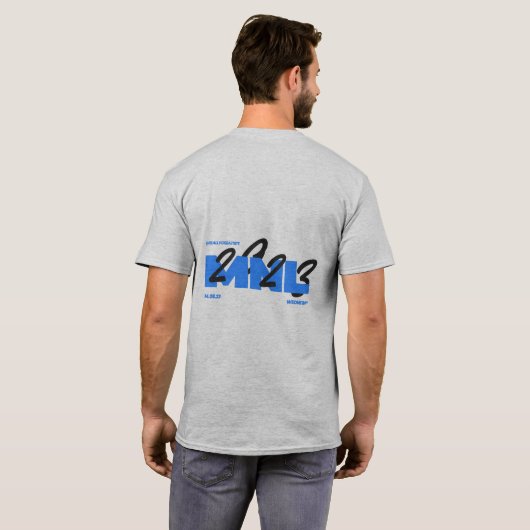 MNL 2023 Evolution T-Shirt Homme de base (Dos entier)