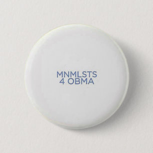 MNMLSTS 4 OBMA-Button Ronde Button 5,7 Cm