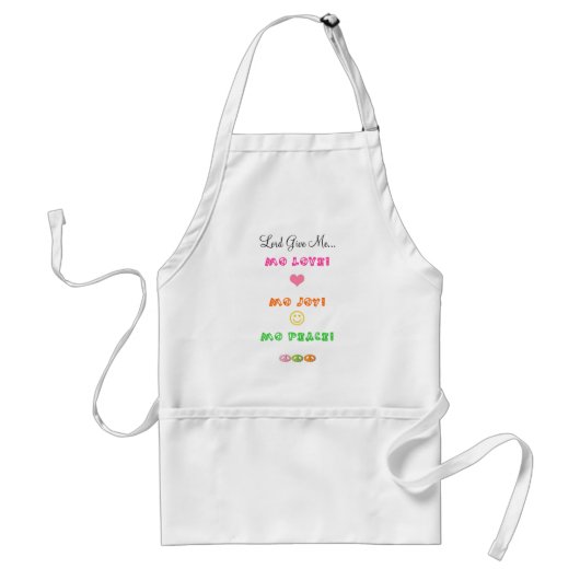 "Mo" Apron Standaard Schort (Voorkant)