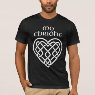 Mo Chridhe Keltische Knoop Hart T-shirt