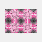 "Mo Limn Twa" zei de spin tegen het hert Fleece Deken (Voorkant (Horizontaal))