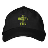 MO' MONEY MO' FUN Embroed Pet (Voorkant)