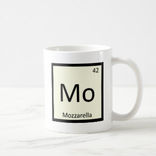 Mo - Mozzarella Kaas Chemistry Periodic Table Koffiemok