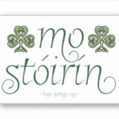 Mo Stóirín - Hope Springs, autocollant WY (Devant)