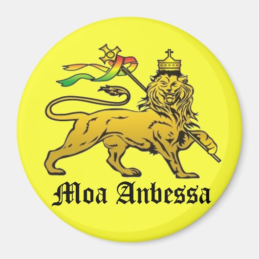 Moa Anbessa Magneet (Voorkant)