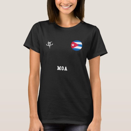 MOA Cuba  Sport T-shirt (Voorkant)