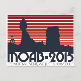 Moab 2015 Briefkaarten - rood