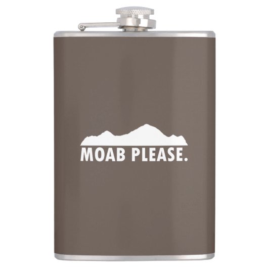 Moab alsjeblieft heupfles (Voorkant)