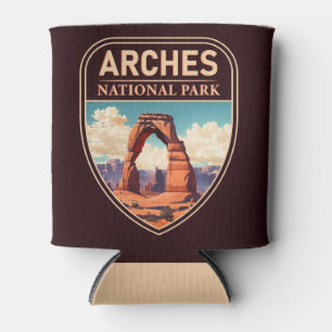 Moab Arches National Park Utah Delicate Arch Retro Blikjeskoeler