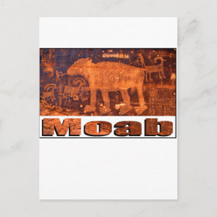 Moab Beer Petroglyph Briefkaart