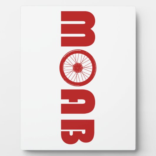 Moab (Bike Wheel) Fotoplaat (Voorkant)