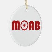 Moab (Bike Wheel) Keramisch Ornament (Rechts)
