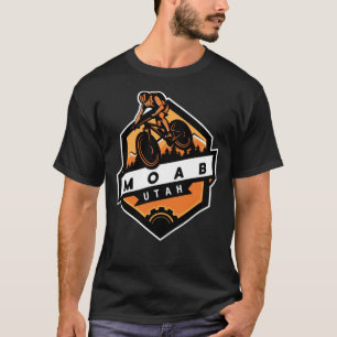 Moab mountainbiking trail mtb utah Classic T-Shir T-shirt