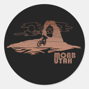 Moab mtb mountainbiking ronde sticker