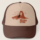 Moab mtb mountainbiking trucker pet (Voorkant)