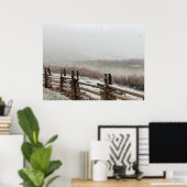 Moab Snow Poster (Thuiskantoor)