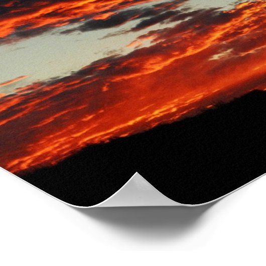 Moab Sunset Poster (Hoek)