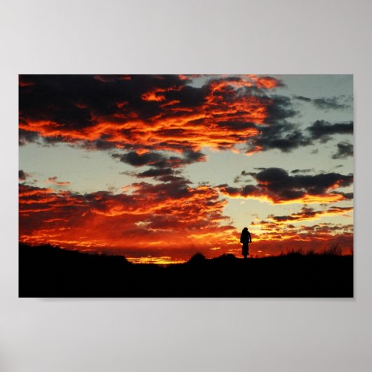 Moab Sunset Poster (Voorkant)