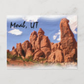Moab, UT briefkaart (Voorkant)