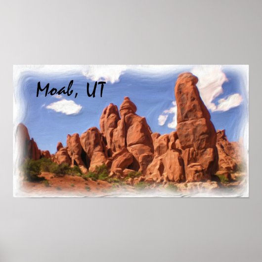 Moab, UT poster (Voorkant)