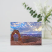 Moab Utah - Arche délicate - Carte postale (Debout devant)