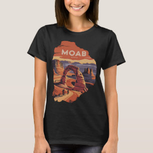 Moab Utah Arches Nationaal Park Avontuur T-shirt