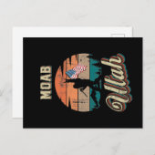Moab Utah Briefkaart (Voorkant / Achterkant)